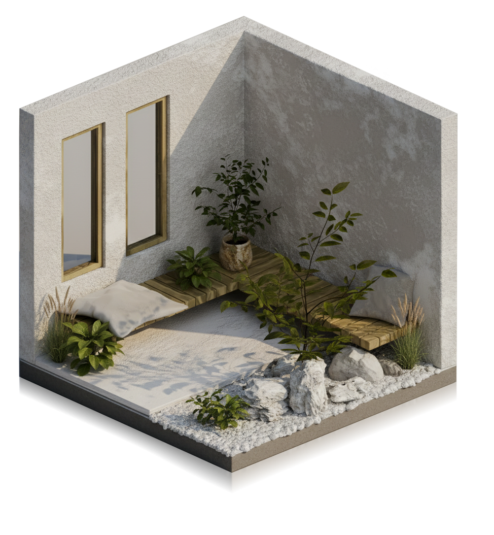 Garden and villa flooring