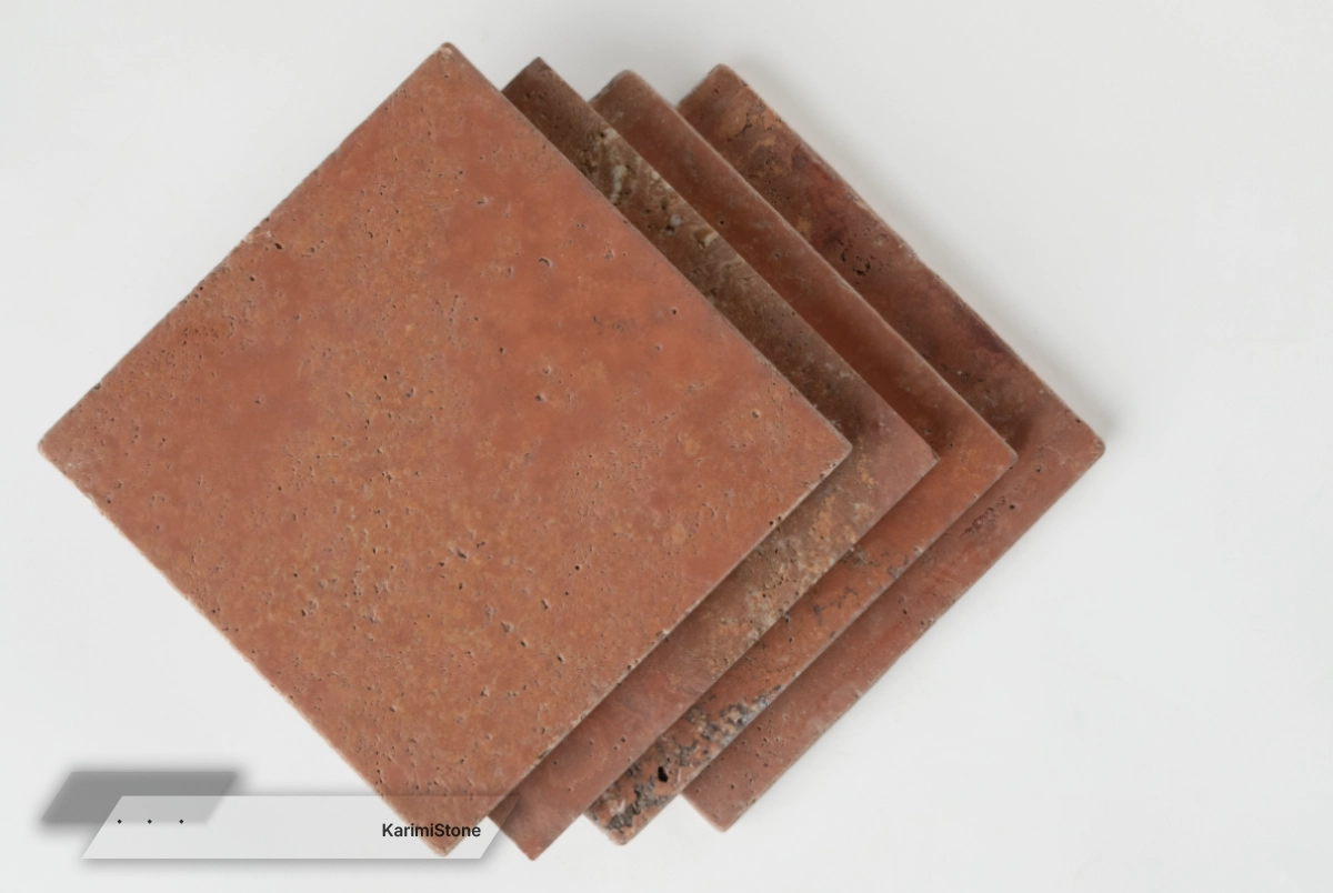 Red travertine brushed 1 (4)