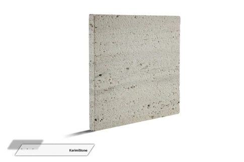 Silver Travertine Sandblasted