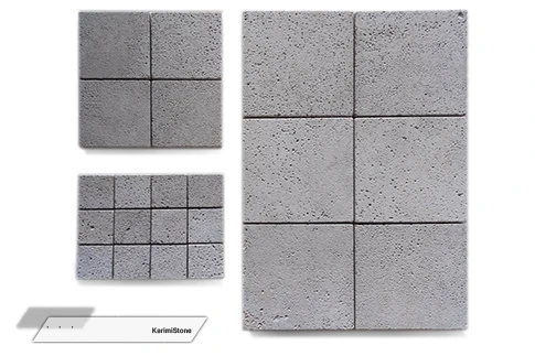 Silver Travertine Sandblasted