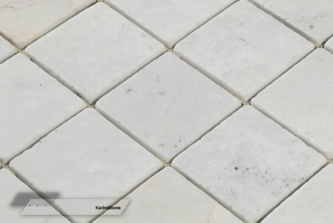 White Marble Honed & Tumbled