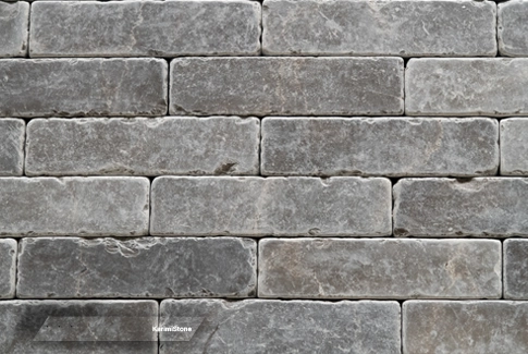 Grey Marble Honed & Tumbled